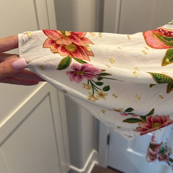 FARM Rio Summer Floral Mini Short Dress Size M - Picture 6 of 10